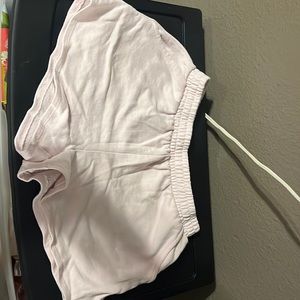blush pink forever 21 lounge shorts